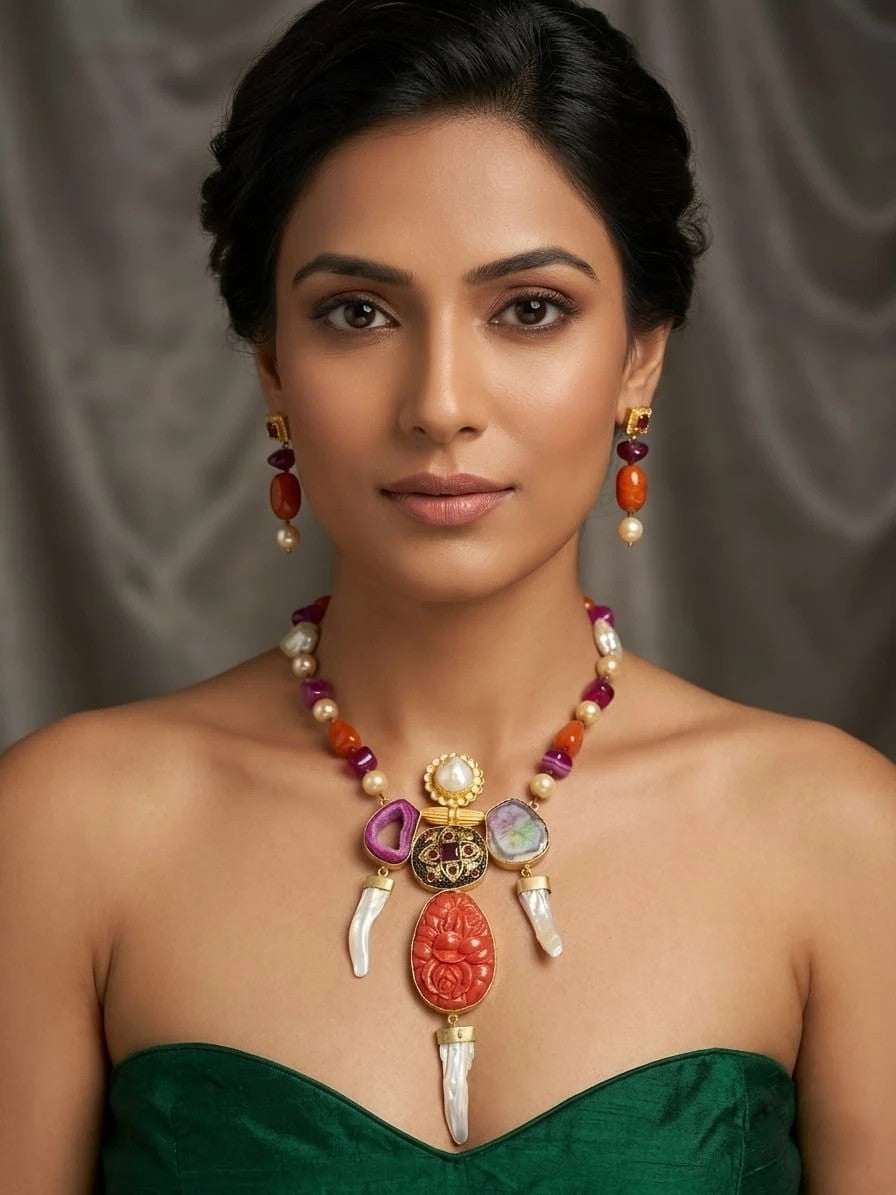 Neelam Noor Rajvansh Artisan Necklace