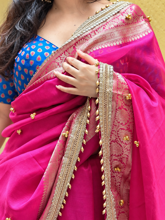 Royal Banarasi Ghungroo Saree