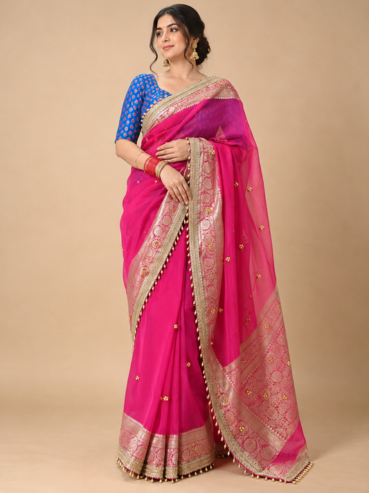 Royal Banarasi Ghungroo Saree