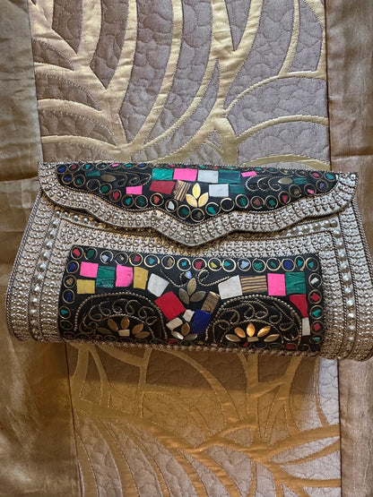 Neelam Noor Mosaic Royale Clutch
